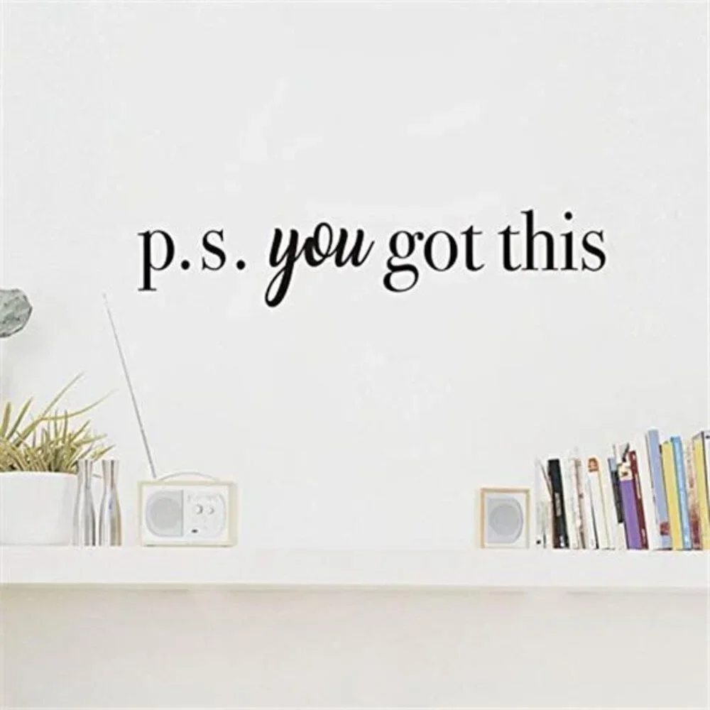 You Got This Wall Decal Inspirational Quote Mirror Sticker Motivational Vinyl